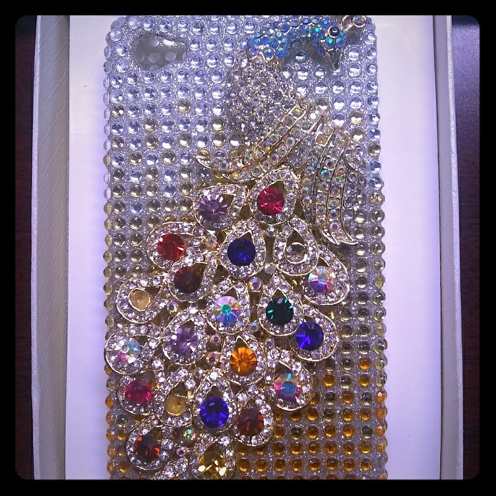 Bejeweled Peacock iPhone 4 Case